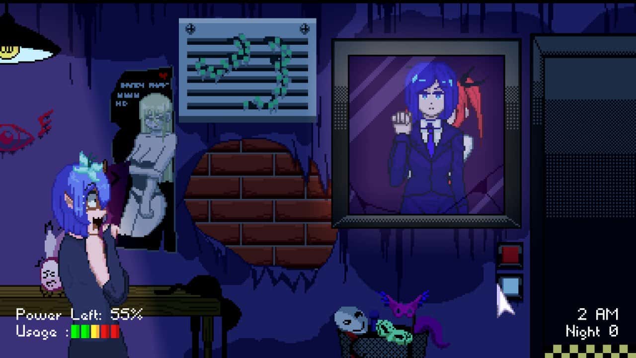 梦境之五夜 Five Nights at Dream's全息投影